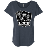 T-Shirts Vintage Navy / X-Small LXB Triblend Dolman Sleeve