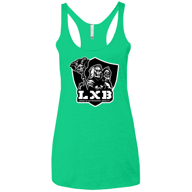 T-Shirts Envy / X-Small LXB Women's Triblend Racerback Tank