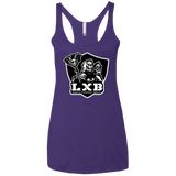 T-Shirts Purple Rush / X-Small LXB Women's Triblend Racerback Tank