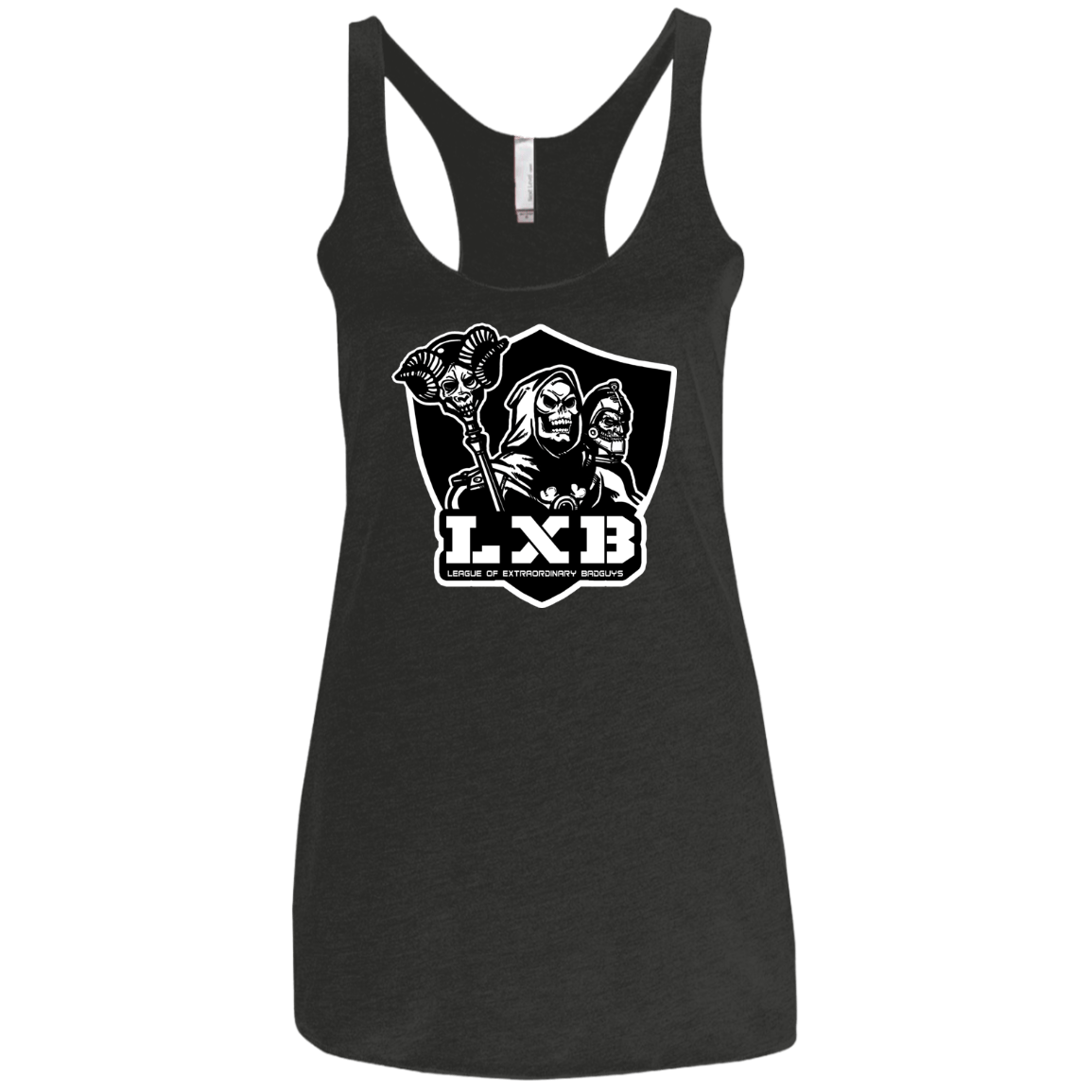 T-Shirts Vintage Black / X-Small LXB Women's Triblend Racerback Tank
