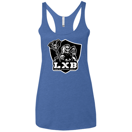 T-Shirts Vintage Royal / X-Small LXB Women's Triblend Racerback Tank