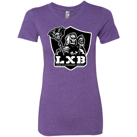 T-Shirts Purple Rush / S LXB Women's Triblend T-Shirt