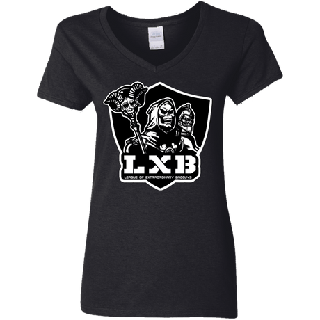 T-Shirts Black / S LXB Women's V-Neck T-Shirt