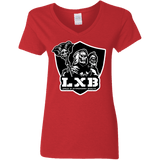 T-Shirts Red / S LXB Women's V-Neck T-Shirt