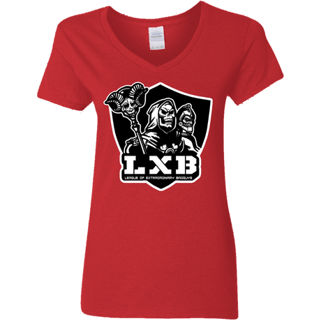 T-Shirts Red / S LXB Women's V-Neck T-Shirt