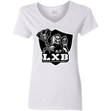 T-Shirts White / S LXB Women's V-Neck T-Shirt