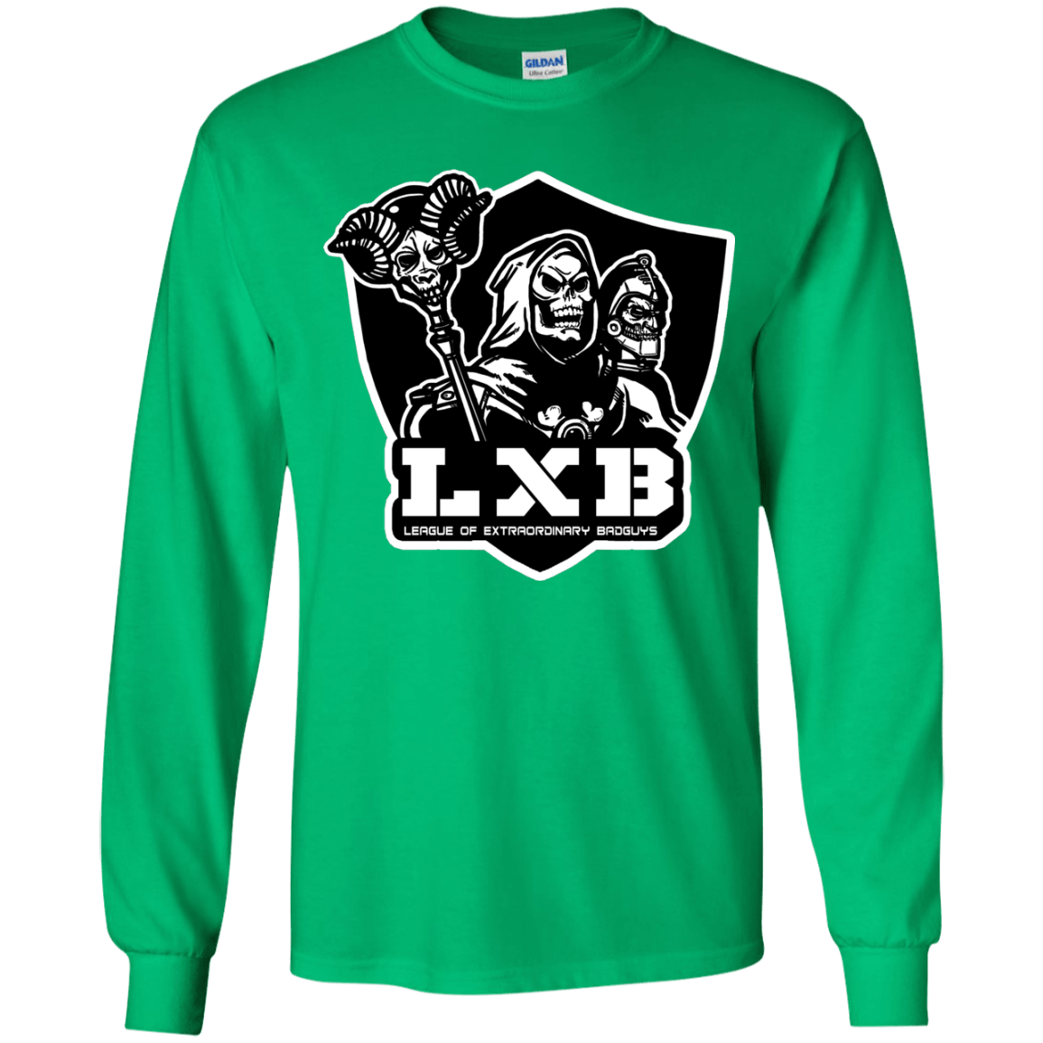 T-Shirts Irish Green / YS LXB Youth Long Sleeve T-Shirt