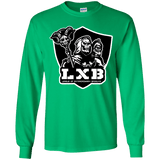 T-Shirts Irish Green / YS LXB Youth Long Sleeve T-Shirt