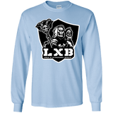 T-Shirts Light Blue / YS LXB Youth Long Sleeve T-Shirt