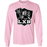 T-Shirts Light Pink / YS LXB Youth Long Sleeve T-Shirt