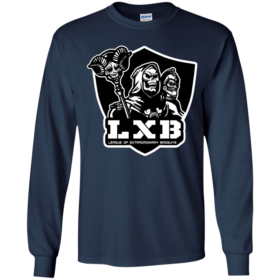 T-Shirts Navy / YS LXB Youth Long Sleeve T-Shirt