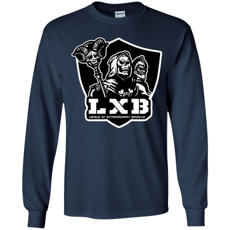 T-Shirts Navy / YS LXB Youth Long Sleeve T-Shirt