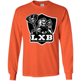 T-Shirts Orange / YS LXB Youth Long Sleeve T-Shirt