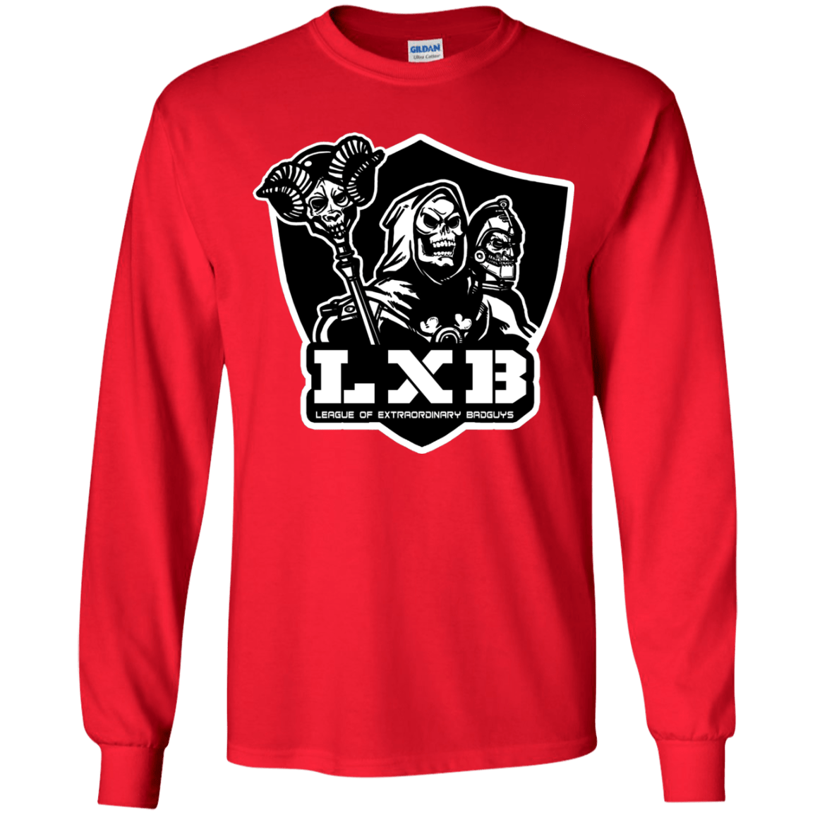 T-Shirts Red / YS LXB Youth Long Sleeve T-Shirt