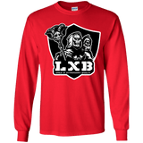 T-Shirts Red / YS LXB Youth Long Sleeve T-Shirt