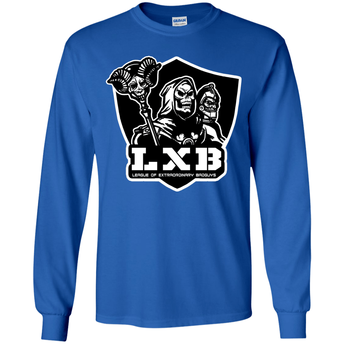 T-Shirts Royal / YS LXB Youth Long Sleeve T-Shirt