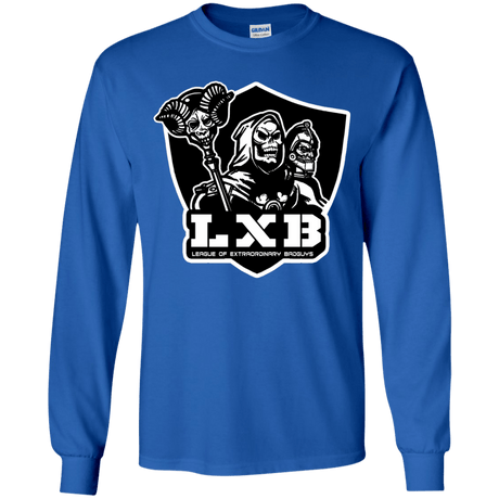 T-Shirts Royal / YS LXB Youth Long Sleeve T-Shirt