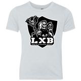 T-Shirts Heather White / YXS LXB Youth Triblend T-Shirt