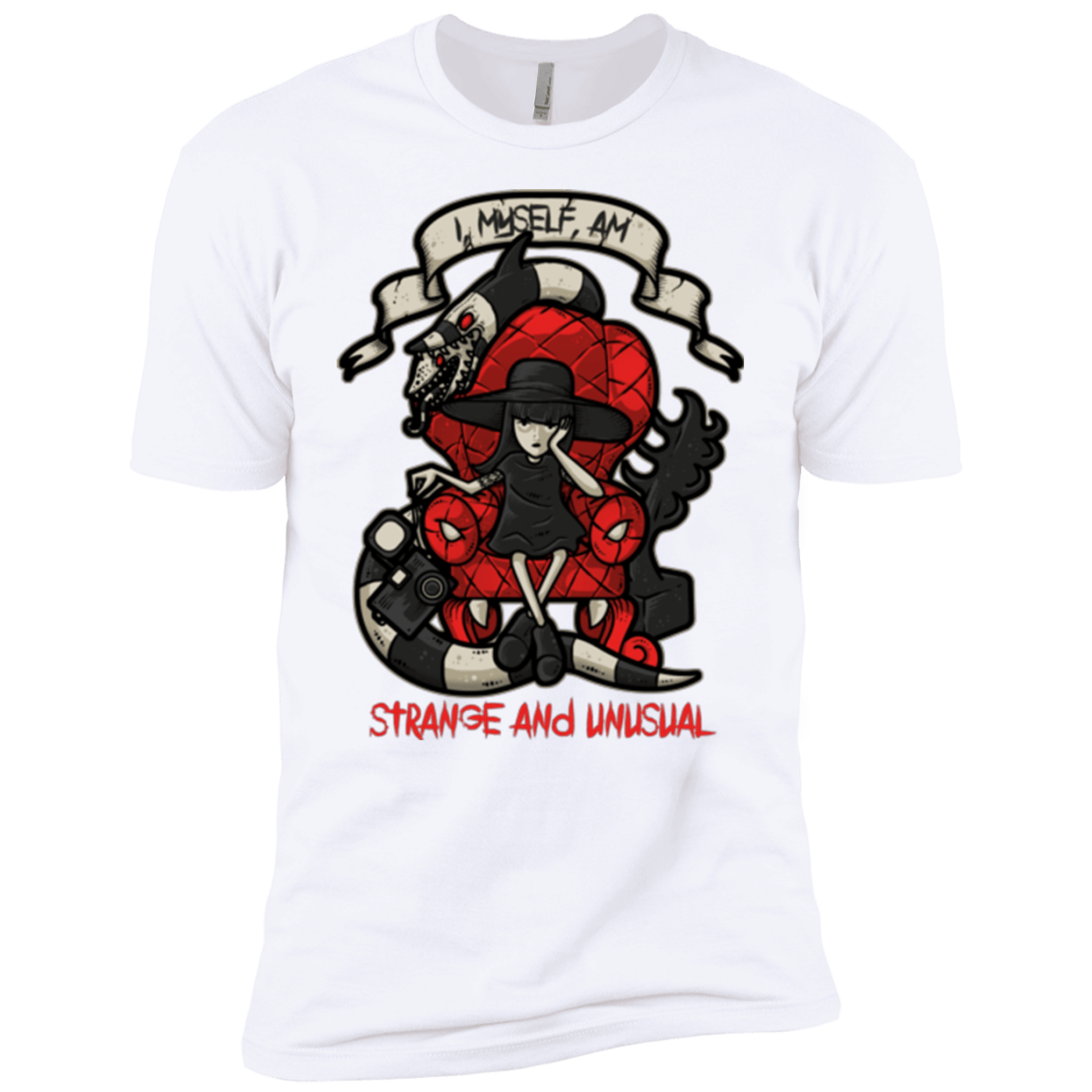 T-Shirts White / YXS LYDIA THE STRANGE Boys Premium T-Shirt