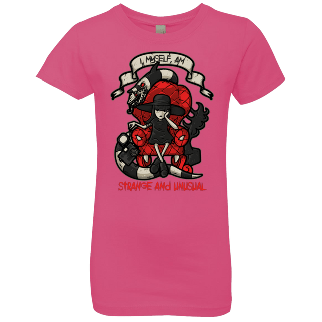 T-Shirts Hot Pink / YXS LYDIA THE STRANGE Girls Premium T-Shirt