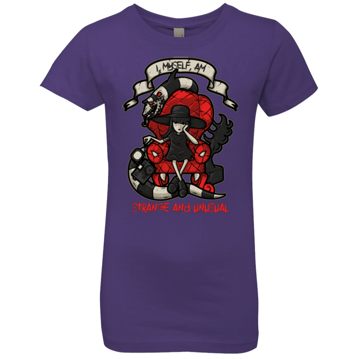 T-Shirts Purple Rush / YXS LYDIA THE STRANGE Girls Premium T-Shirt