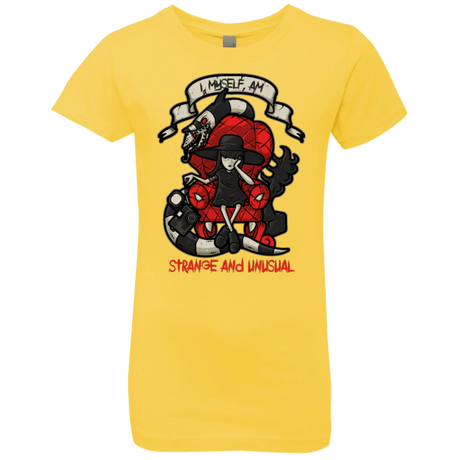 T-Shirts Vibrant Yellow / YXS LYDIA THE STRANGE Girls Premium T-Shirt