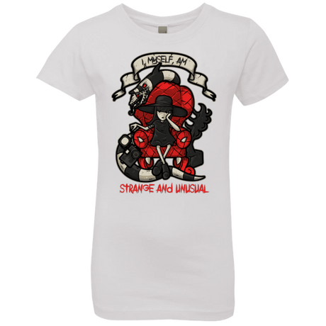 T-Shirts White / YXS LYDIA THE STRANGE Girls Premium T-Shirt