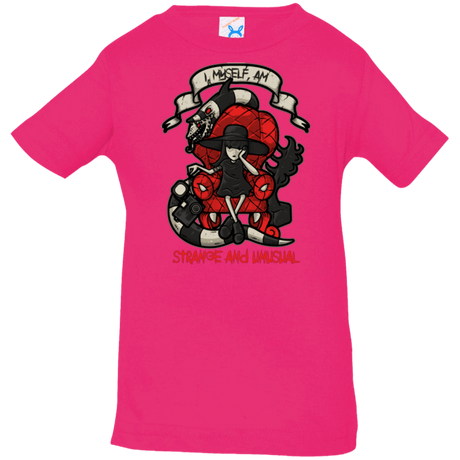 T-Shirts Hot Pink / 6 Months LYDIA THE STRANGE Infant Premium T-Shirt