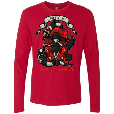 T-Shirts Red / Small LYDIA THE STRANGE Men's Premium Long Sleeve