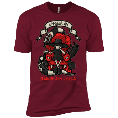 T-Shirts Cardinal / X-Small LYDIA THE STRANGE Men's Premium T-Shirt