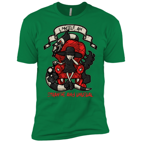 T-Shirts Kelly Green / X-Small LYDIA THE STRANGE Men's Premium T-Shirt