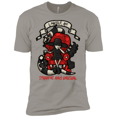 T-Shirts Light Grey / X-Small LYDIA THE STRANGE Men's Premium T-Shirt