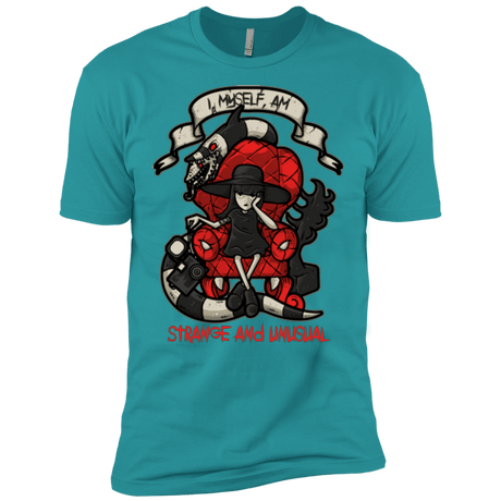 T-Shirts Tahiti Blue / X-Small LYDIA THE STRANGE Men's Premium T-Shirt