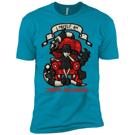 T-Shirts Turquoise / X-Small LYDIA THE STRANGE Men's Premium T-Shirt
