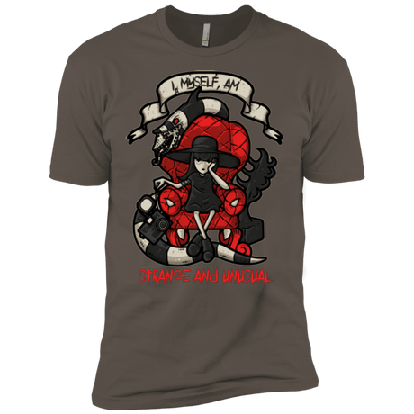 T-Shirts Warm Grey / X-Small LYDIA THE STRANGE Men's Premium T-Shirt