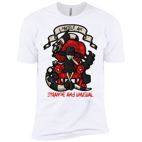 T-Shirts White / X-Small LYDIA THE STRANGE Men's Premium T-Shirt