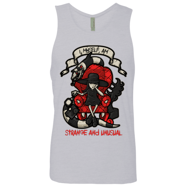 T-Shirts Heather Grey / Small LYDIA THE STRANGE Men's Premium Tank Top