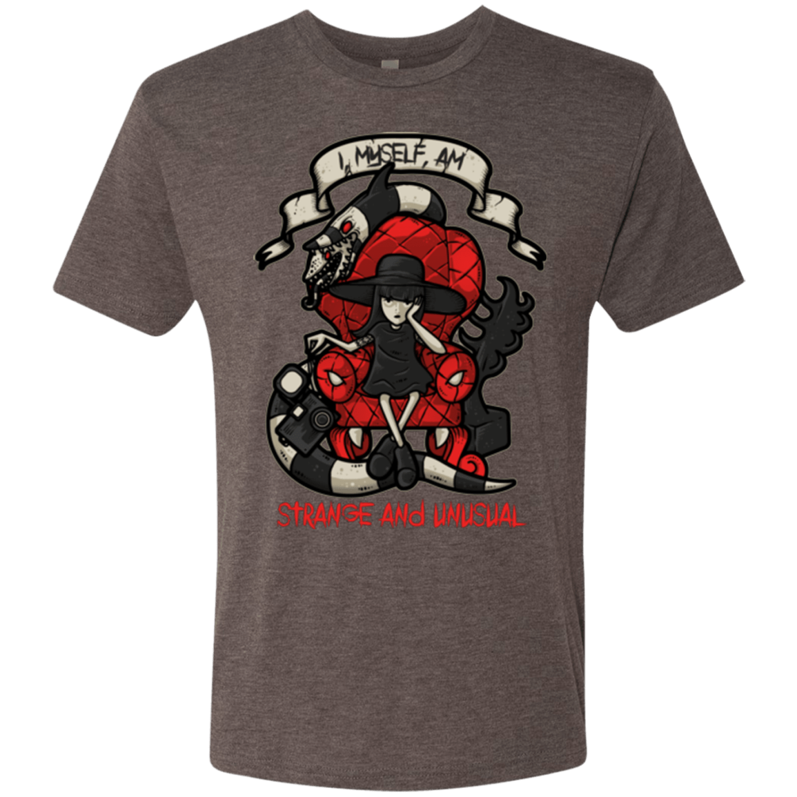 T-Shirts Macchiato / Small LYDIA THE STRANGE Men's Triblend T-Shirt