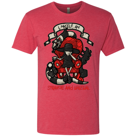 T-Shirts Vintage Red / Small LYDIA THE STRANGE Men's Triblend T-Shirt