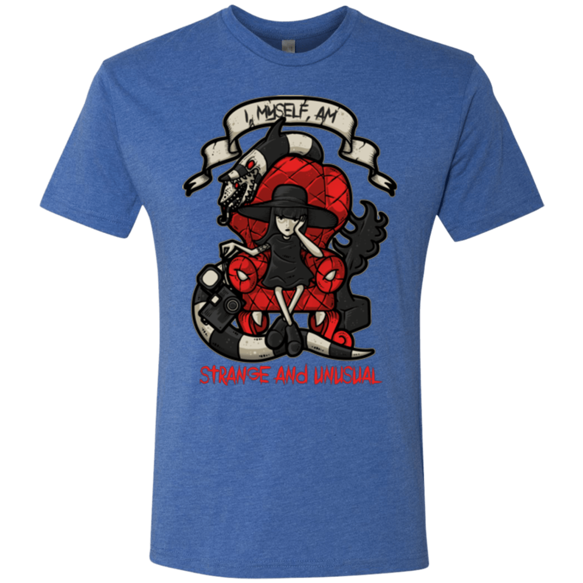 T-Shirts Vintage Royal / Small LYDIA THE STRANGE Men's Triblend T-Shirt