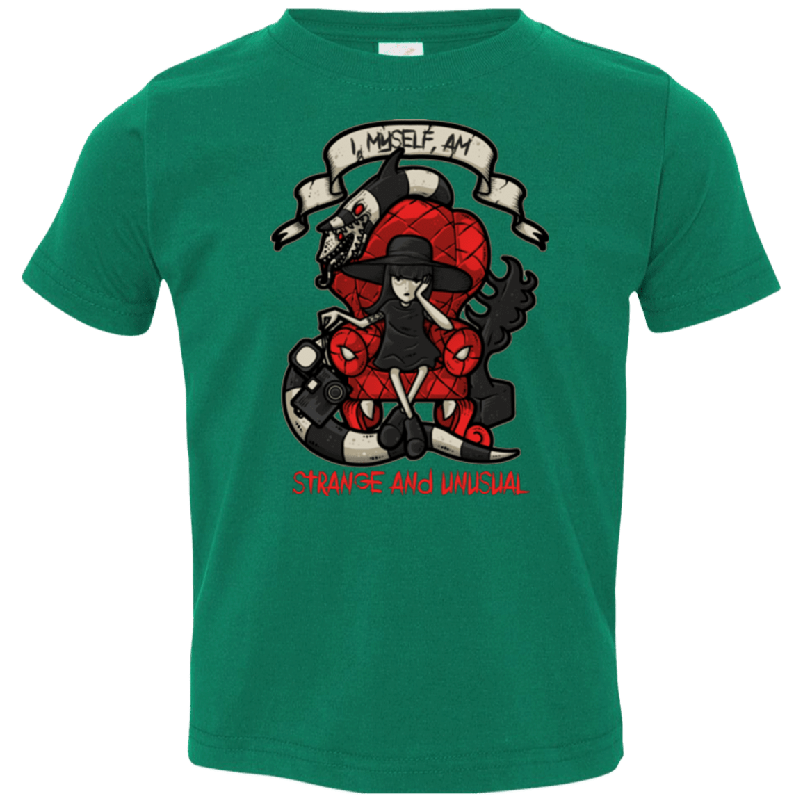 T-Shirts Kelly / 2T LYDIA THE STRANGE Toddler Premium T-Shirt