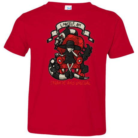 T-Shirts Red / 2T LYDIA THE STRANGE Toddler Premium T-Shirt