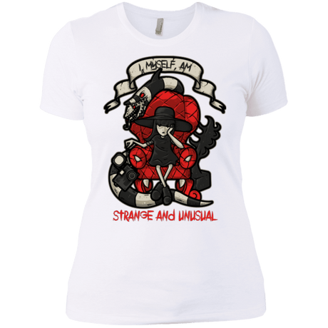 T-Shirts White / X-Small LYDIA THE STRANGE Women's Premium T-Shirt