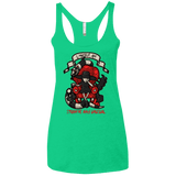 T-Shirts Envy / X-Small LYDIA THE STRANGE Women's Triblend Racerback Tank