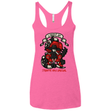 T-Shirts Vintage Pink / X-Small LYDIA THE STRANGE Women's Triblend Racerback Tank