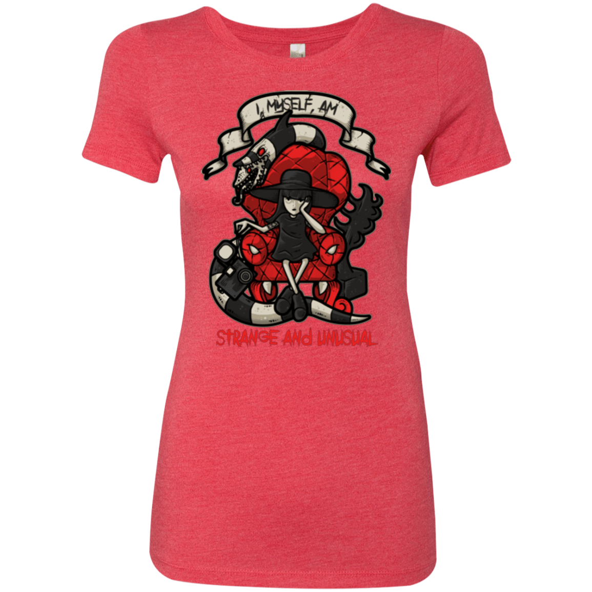 T-Shirts Vintage Red / Small LYDIA THE STRANGE Women's Triblend T-Shirt
