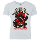 T-Shirts Heather White / YXS LYDIA THE STRANGE Youth Triblend T-Shirt
