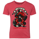 T-Shirts Vintage Red / YXS LYDIA THE STRANGE Youth Triblend T-Shirt