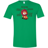 T-Shirts Irish Green / S Lyin Lion Men's Semi-Fitted Softstyle