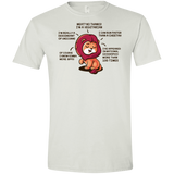 T-Shirts White / X-Small Lyin Lion Men's Semi-Fitted Softstyle